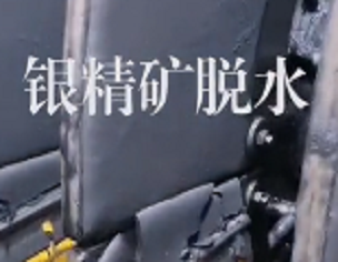 現場視頻-銀精礦脫水